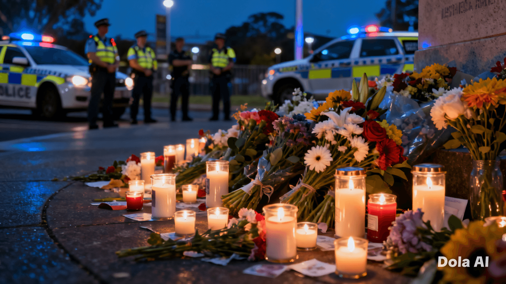 Between Candles and Chants, a Nation Watches as Mourning and Dissent Share the Same Streets.