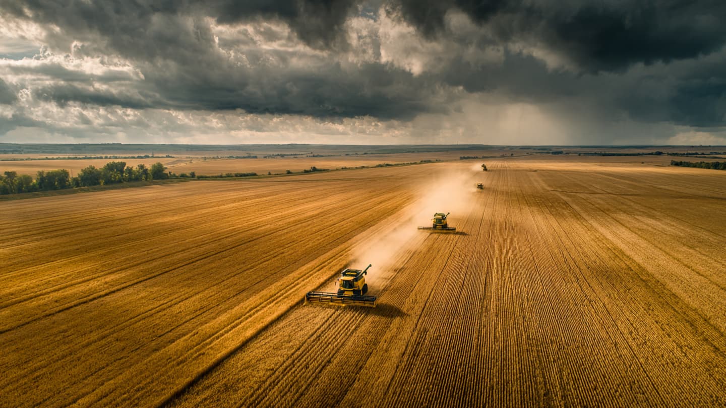 From Occupied Fields to Foreign Shores: A Nation Watches Its Bread Drift Away