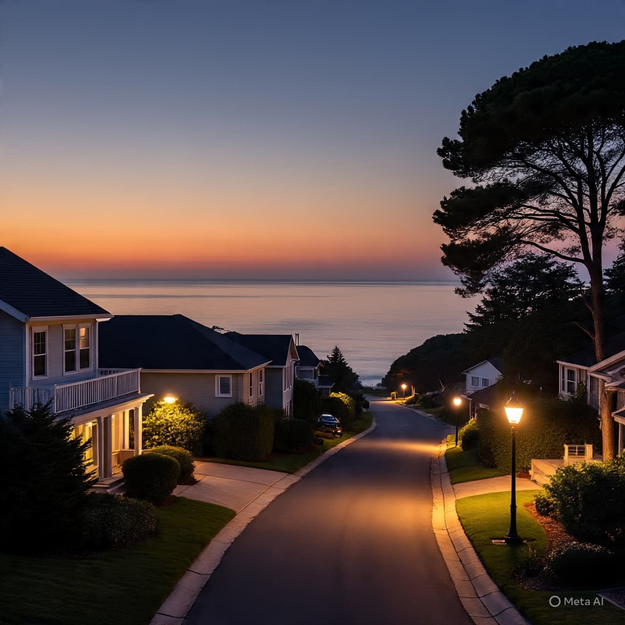 Between Sea Air and Electric Light, A Sudden Darkness Settles Over Mount Maunganui