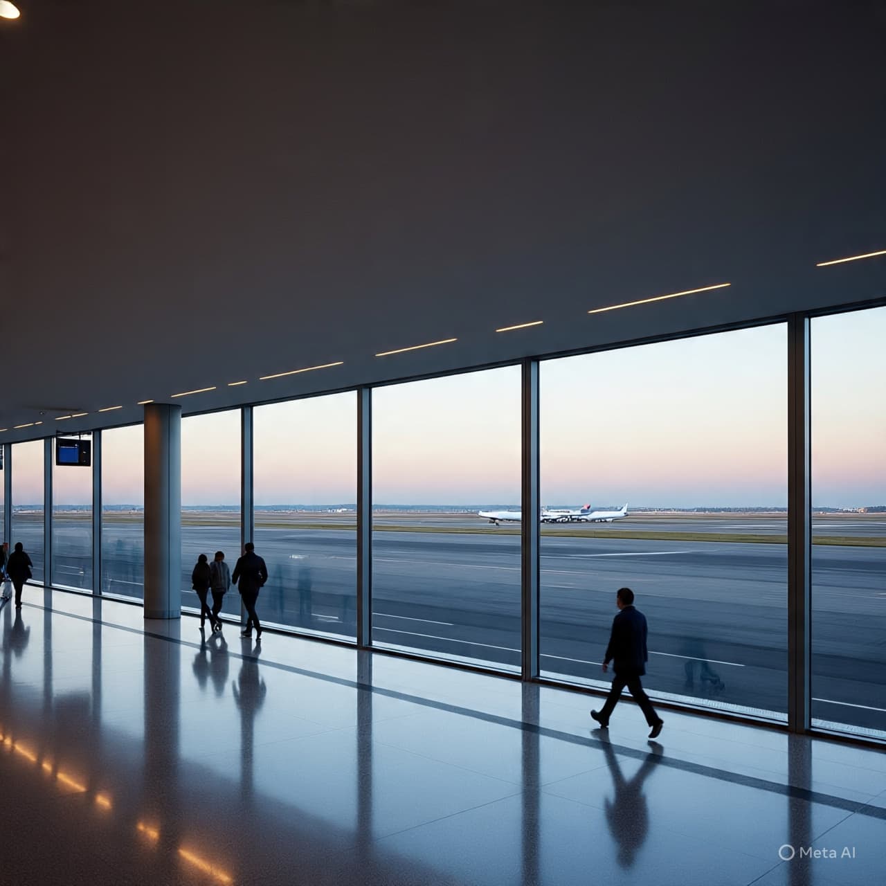 The Rhythmic Pulse of the Runway: Reflections on the Secure Sky