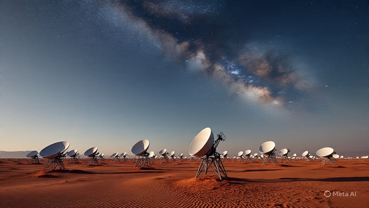 When the Silent Stars Speak in Radio Waves: A Reflection on the MeerKAT Eye