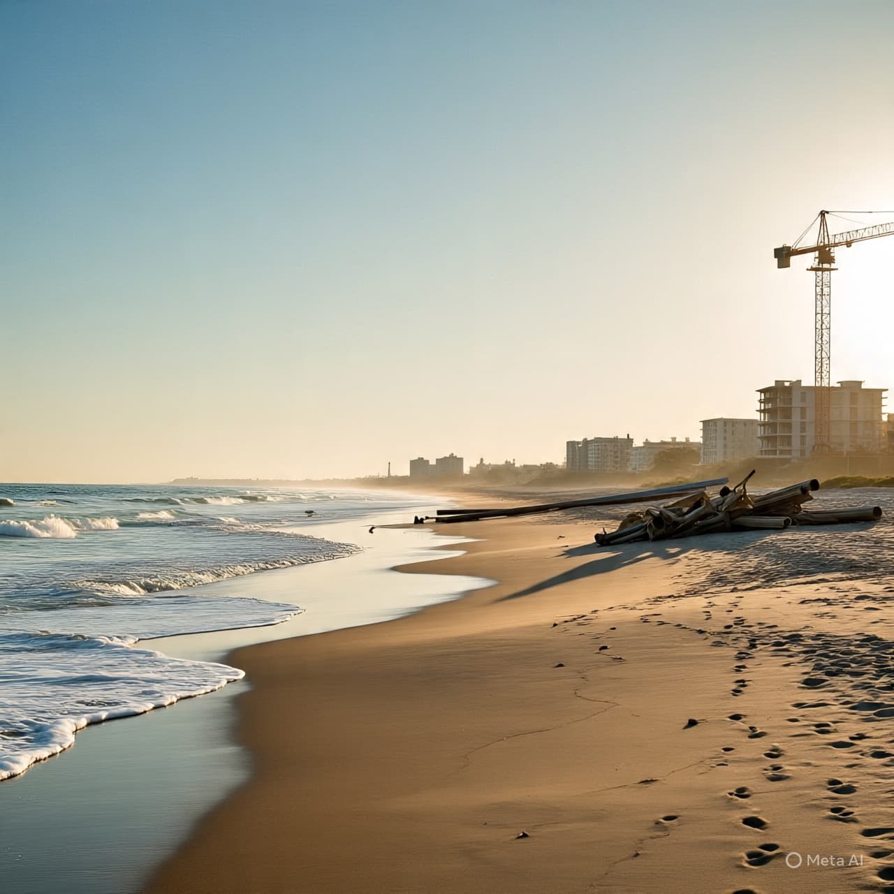 Winds Over Unbuilt Walls: Reflections on Capital, Shadows, and a Shoreline in Suspension