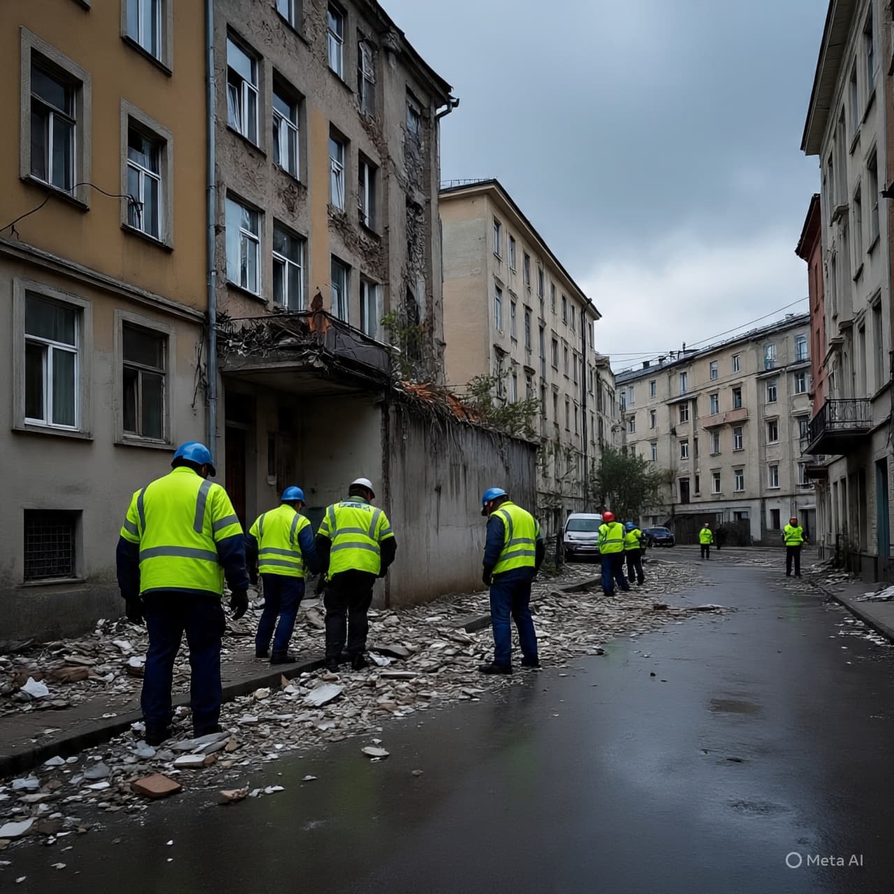 Where Dawn Breaks Over Quiet Streets, War’s Shadow Rests Uneasily