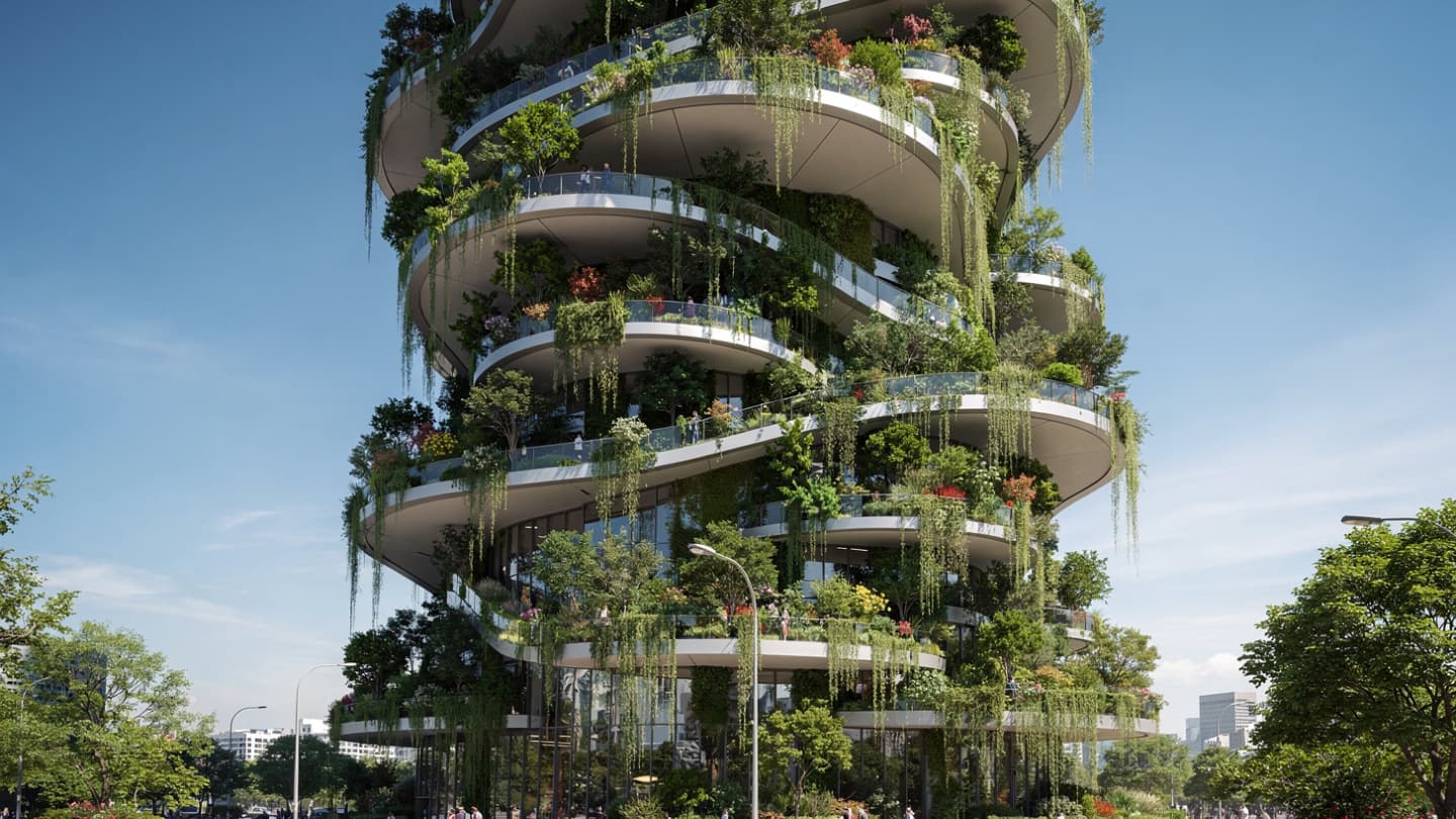 The Quiet Bloom of the Urban Terrace: Reflections on the Growth of Vertical Greenery