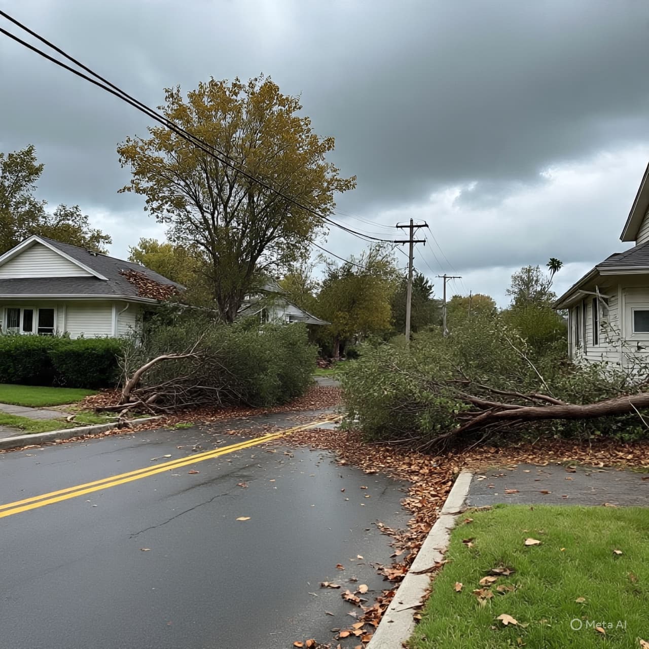 Where the Wind Carries Sparks: Storms Disrupt Power and Ignite Fires Across the American Heartland