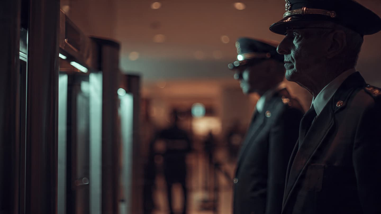 A Sudden Break in the Script: Security and Stillness at the Edge of an Event