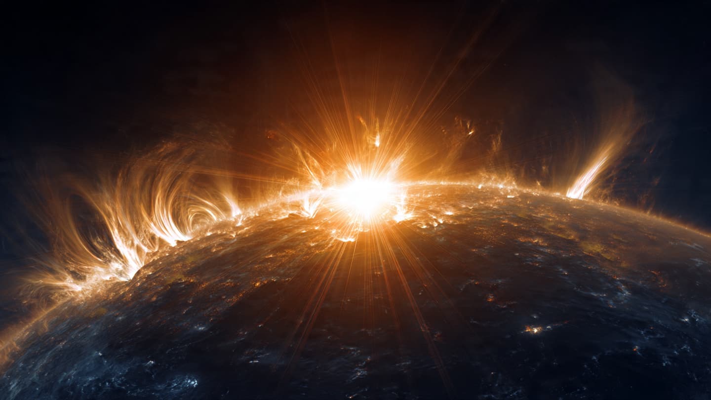 As the Sun Stirs, Bursts of Energy Mark a New Cycle