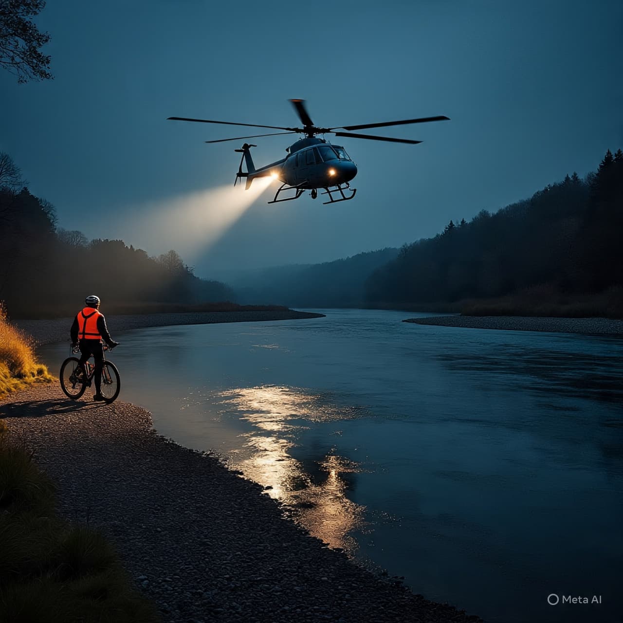 When the River Rises in Silence: A Midnight Rescue Against Time