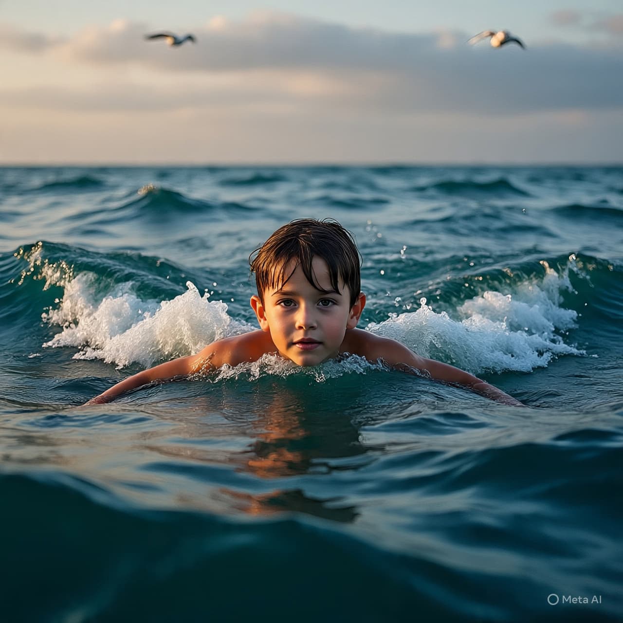 "How a Boy Swam 2.5 Miles to Rescue His Family from the Sea’s Grasp"