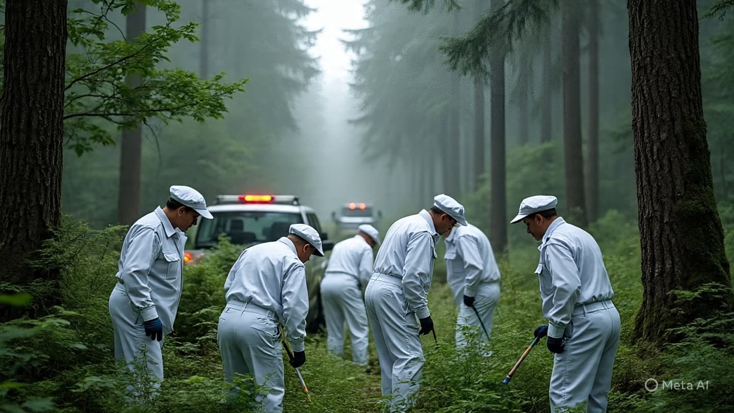 In Quiet Woods, Unanswered Names Were Found