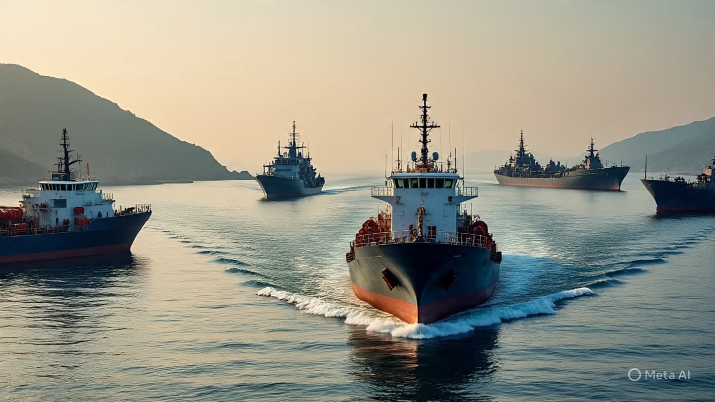 When Narrow Waters Carry Heavy Words Between Nations