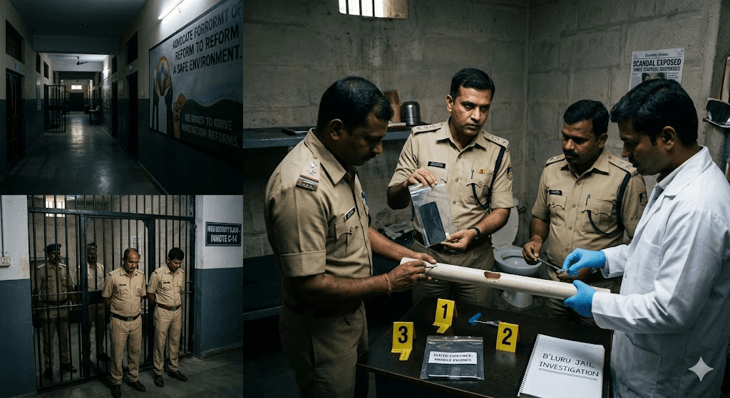 B’luru Jail Scandal: Three Staffers Suspended After Prison Phones Exposed