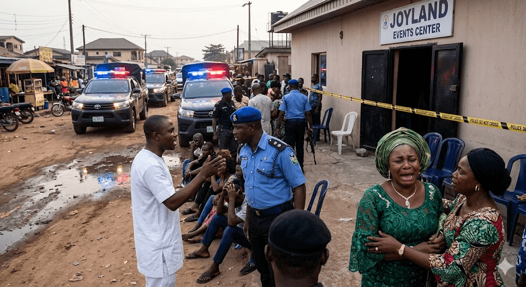 Tragedy in Lagos: Gunmen Storm Wedding Celebration, Killing Bride’s Father and Guest