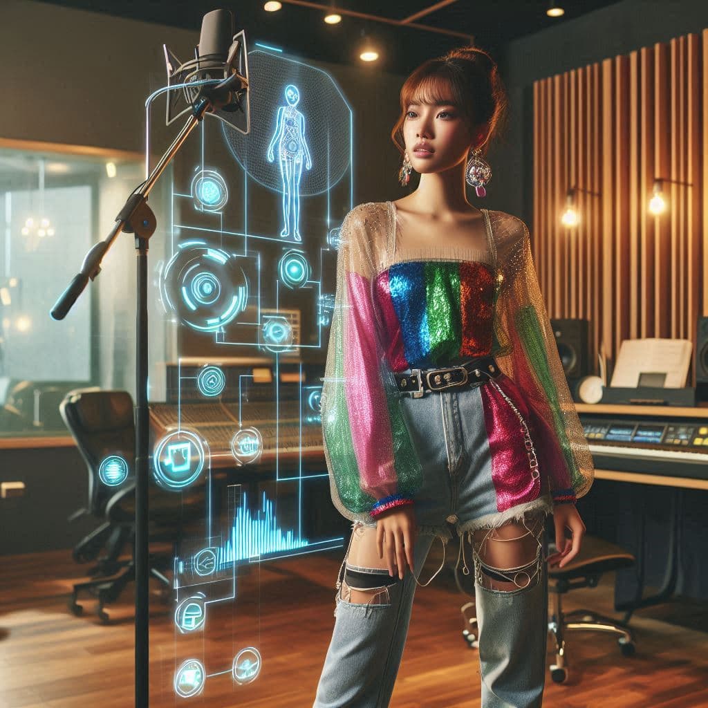 Echoes of a Digital Whimsy: When a Beloved Idol Mentions AI, What Does It Say About Us?