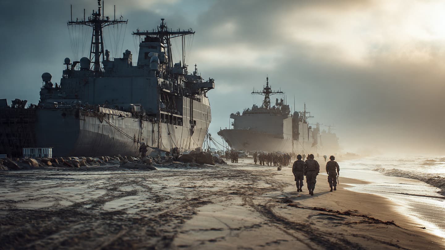 Across Tides and Tensions: Pacific Allies Move in Quiet Formation Beneath a Changing Horizon
