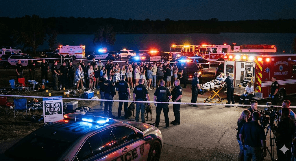 Chaos au lac : Au moins 10 blessés dans une fusillade de masse lors d'une fête en Oklahoma