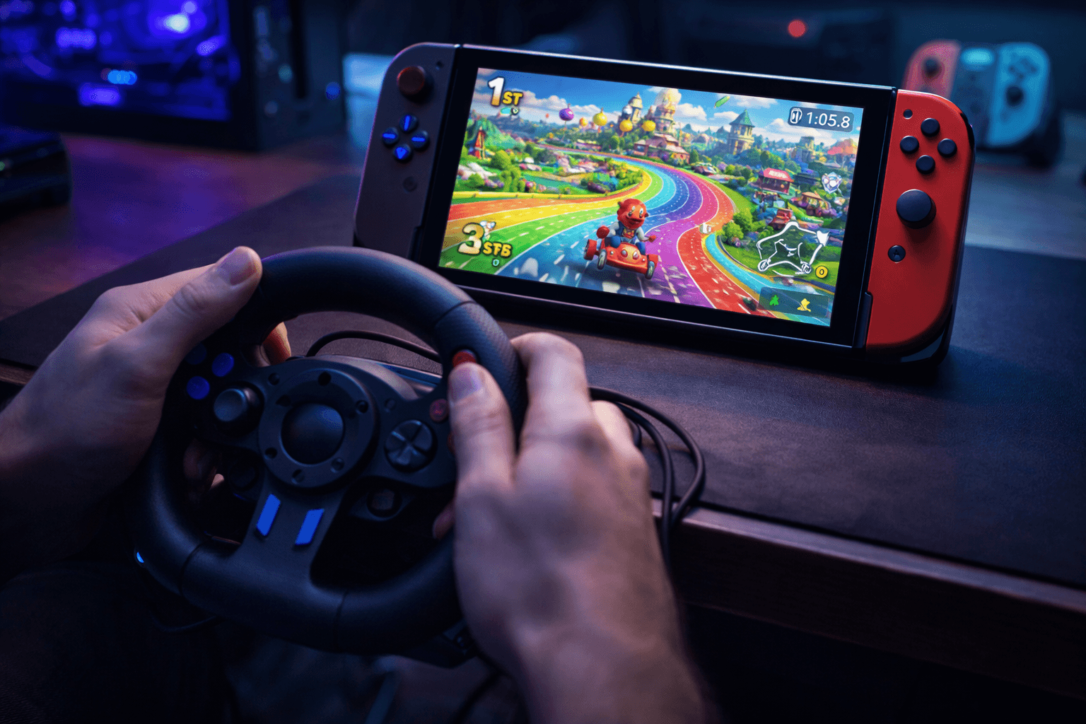 From Buttons to the Wheel: A Fresh Way to Race in Mario Kart World