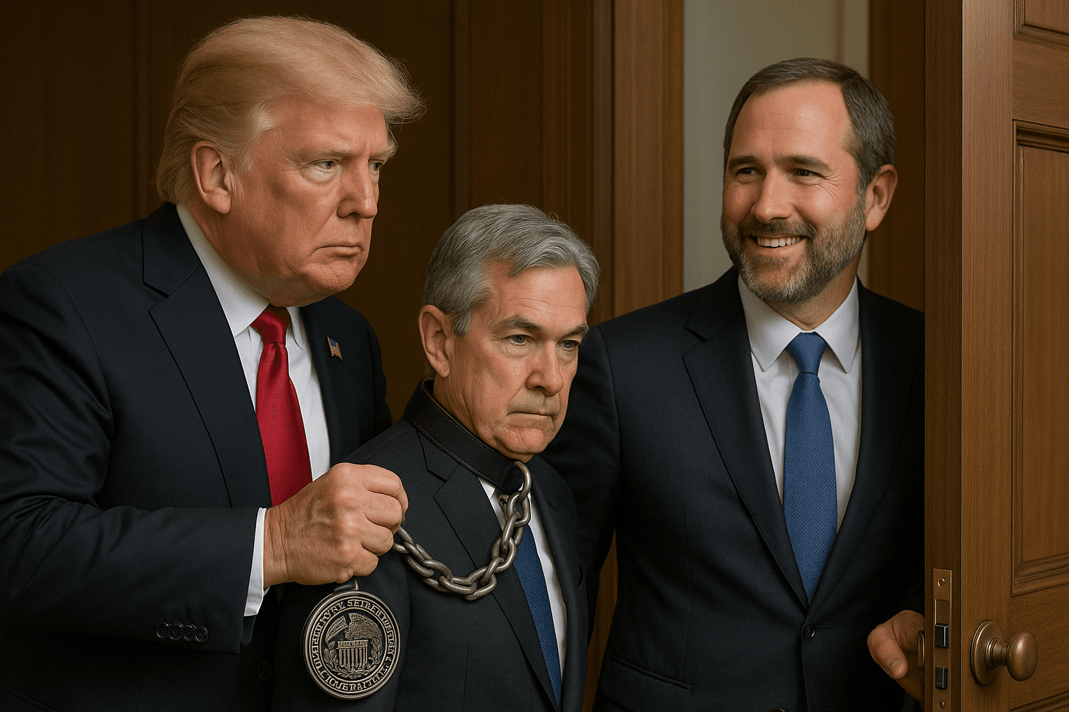 TRUMP ISSUES URGENT FED WARNING AS $4.1 TRILLION CRYPTO SURGE DRIVES XRP TO NEW HEIGHTS — ANALYSTS PREDICT $10–$15 XRP WITHIN MONTHS