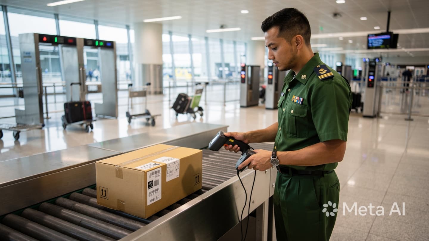 Massive Drug Seizure Reported At Airport As Customs Detects Millions In Contraband Inside Chessboard Parcel