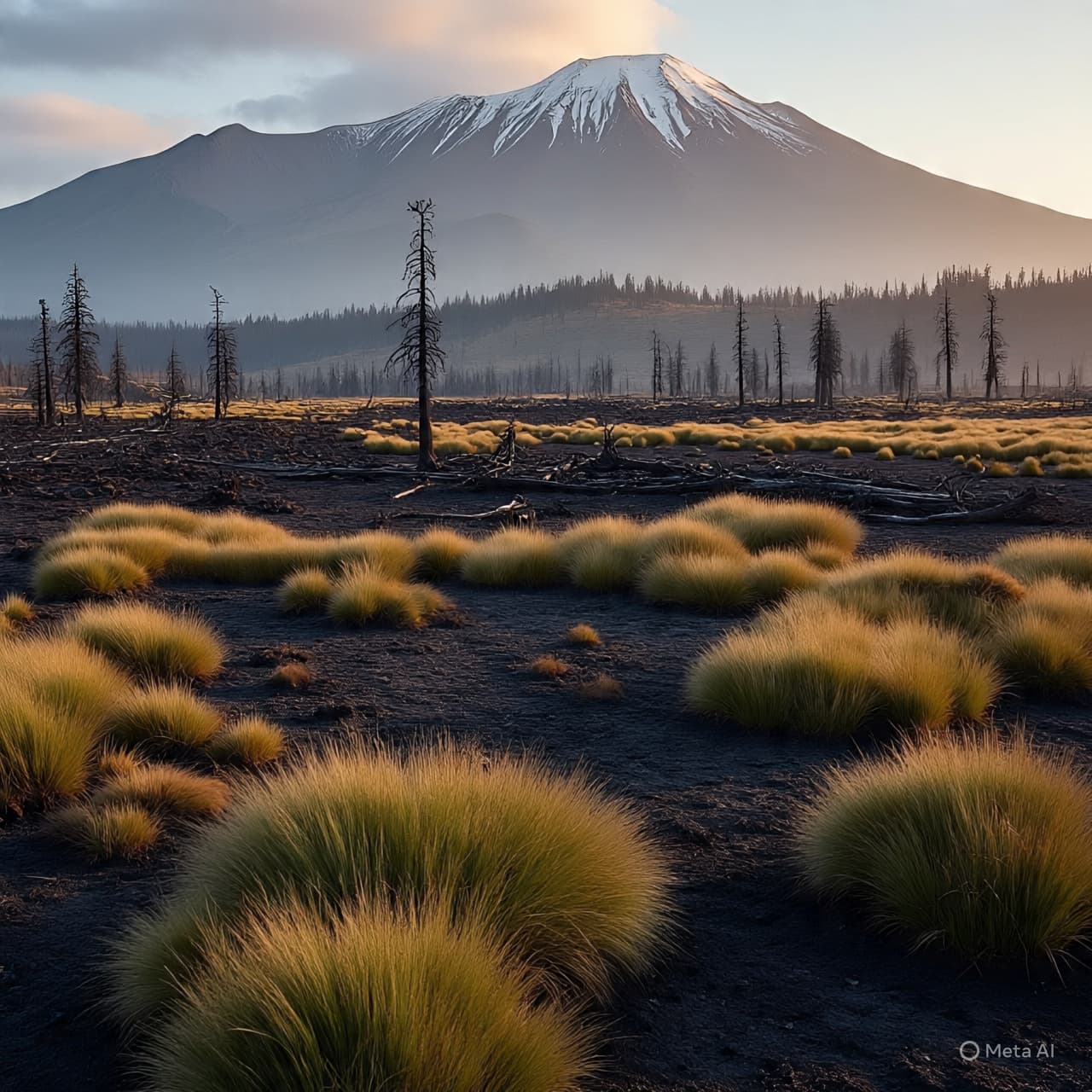 After the Fire Passed, the Grass Remained: Quiet Resilience on Tongariro’s Slopes
