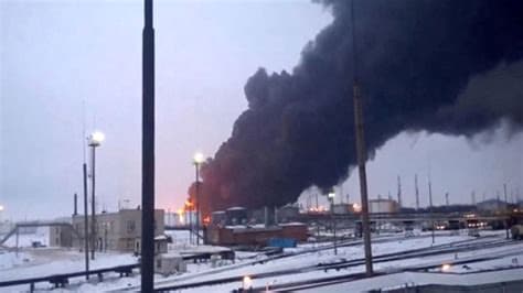 Ukrainian Drones Reportedly Strike Major Oil Refinery, Key Port in Russia’s Krasnodar Krai