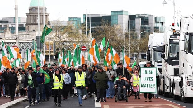 Fuel Protests in Ireland Continue as Pumps Run Dry, Prices Rise Amid War in Middle East