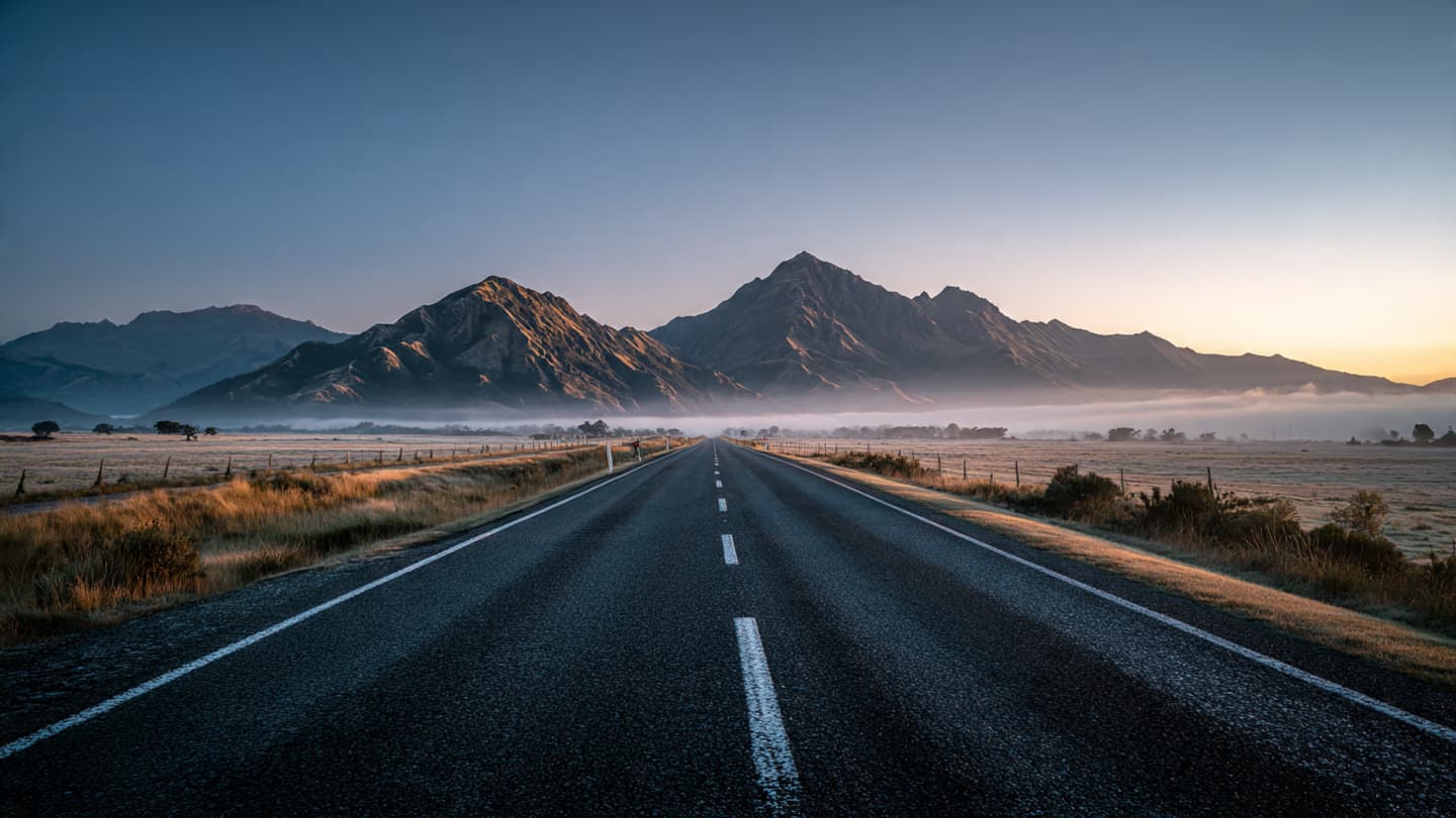 Between the Volcanic Peaks and the Grey Road: A Stillness Born of Impact Taupō
