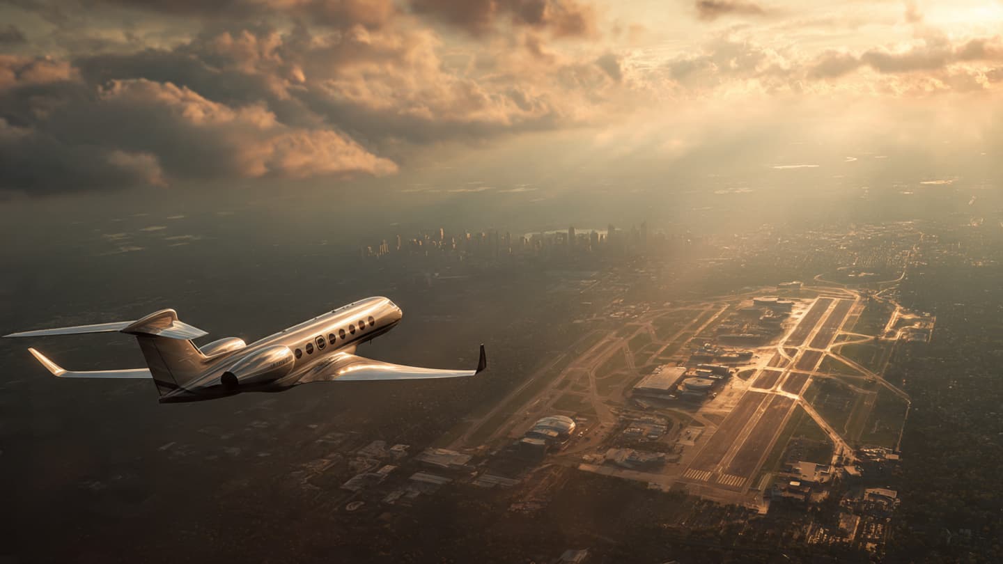 Between the Blue and the Concrete: A Morning of Unexpected Stillness Above Georgia Skies