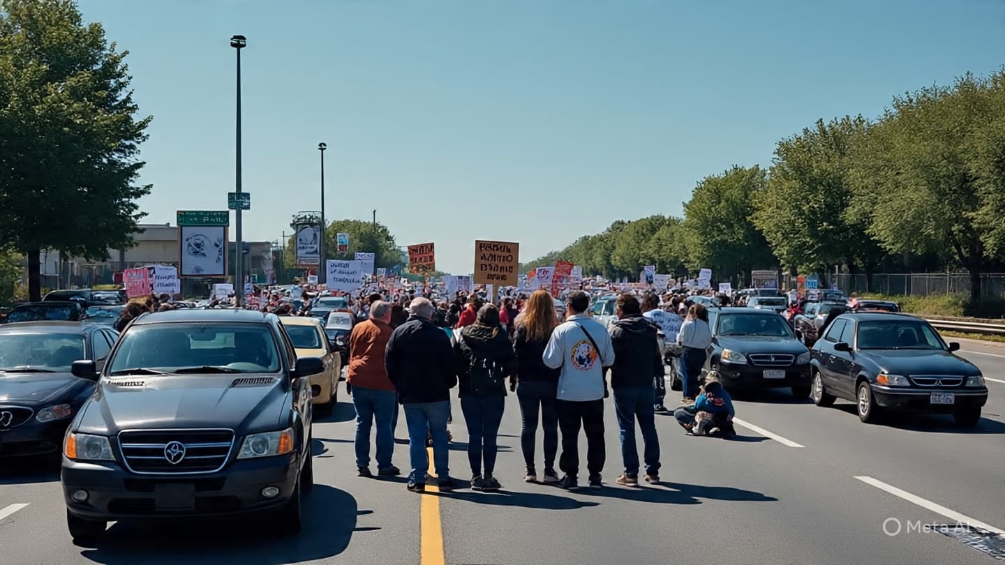 The Highway Becomes a Stage for a Deeper Debate