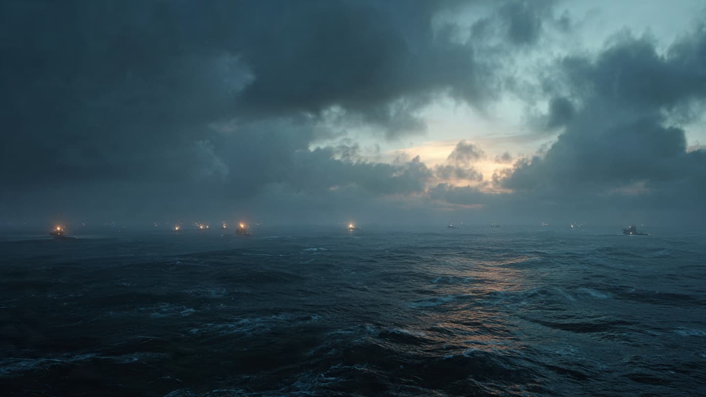 Between the Ancient Stones and the Cold Indifference of a Sunken Horizon