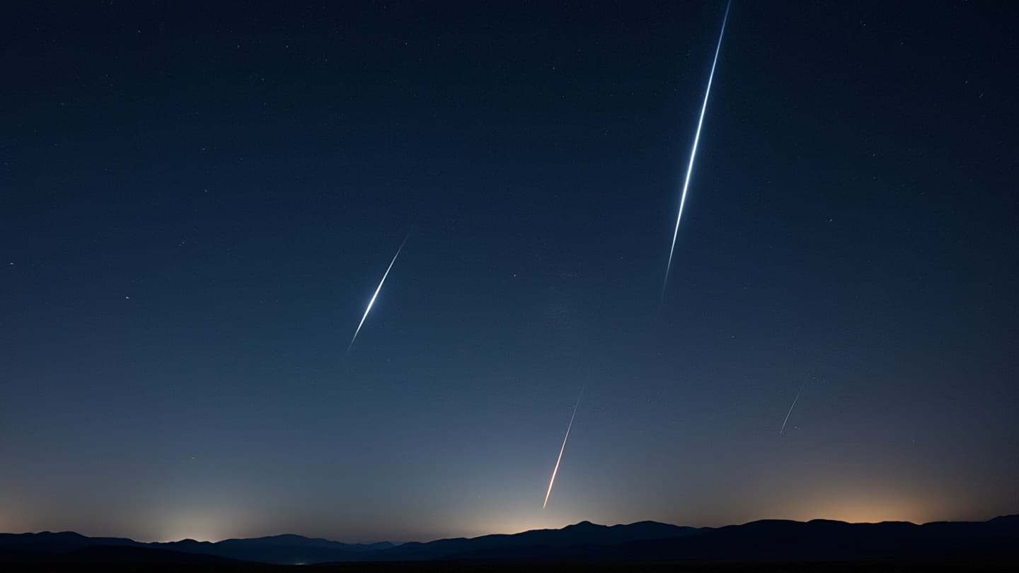 The night sky prepares to write its brief lines of light once more