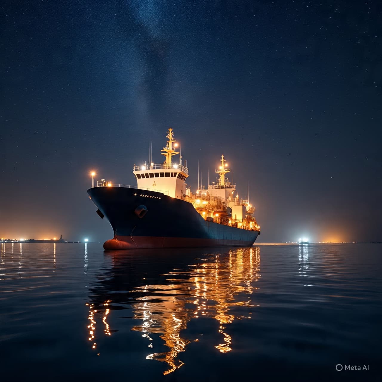 When the Sea Sends a Warning: A Tanker Burns and the Strait Holds Its Breath