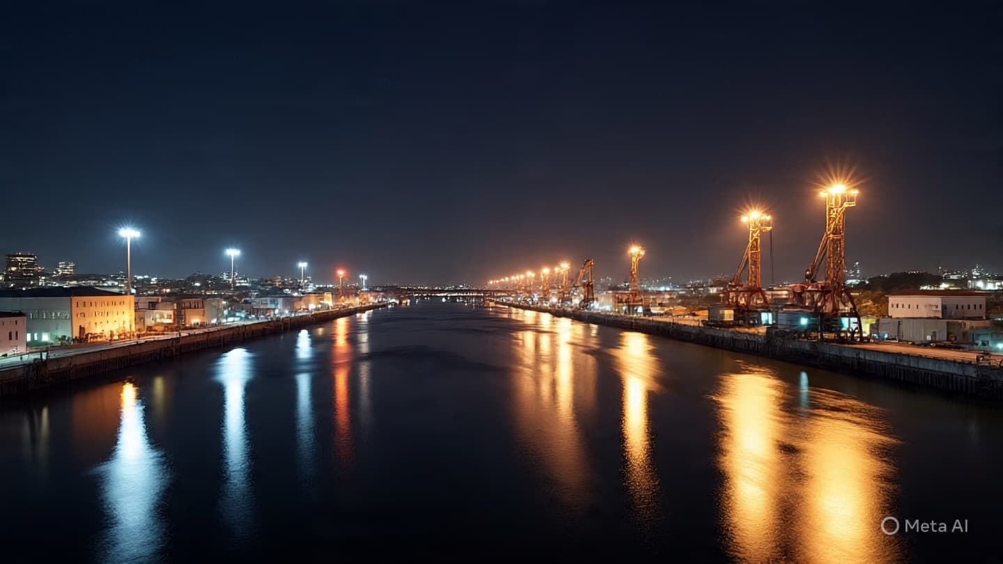 The Rhythm of the Deep: Reflections on the Port of Melbourne