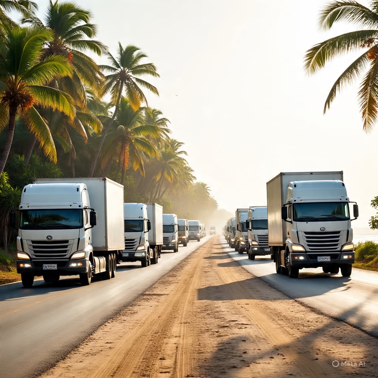 The Gentle Hand of the South, Reaching Across the Sea to Support the Distant Neighbors