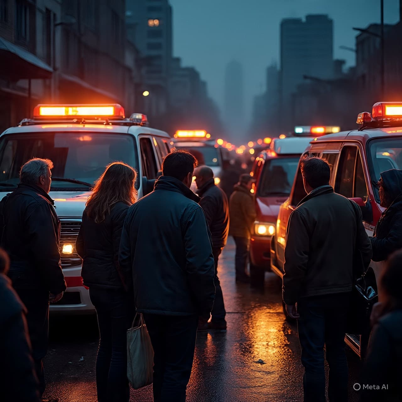 Between Smoke and Memory: A Reflection on Sudden Urban Fire