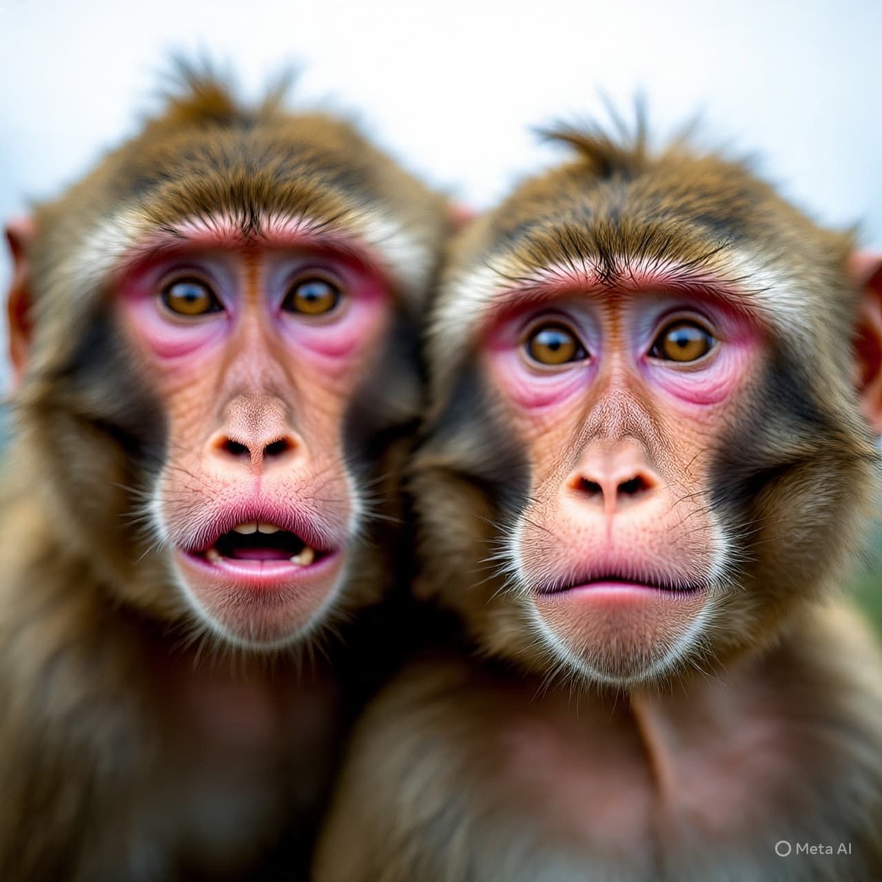 عندما تتحدث الوجوه: ما وراء رد الفعل في لغة المكاك