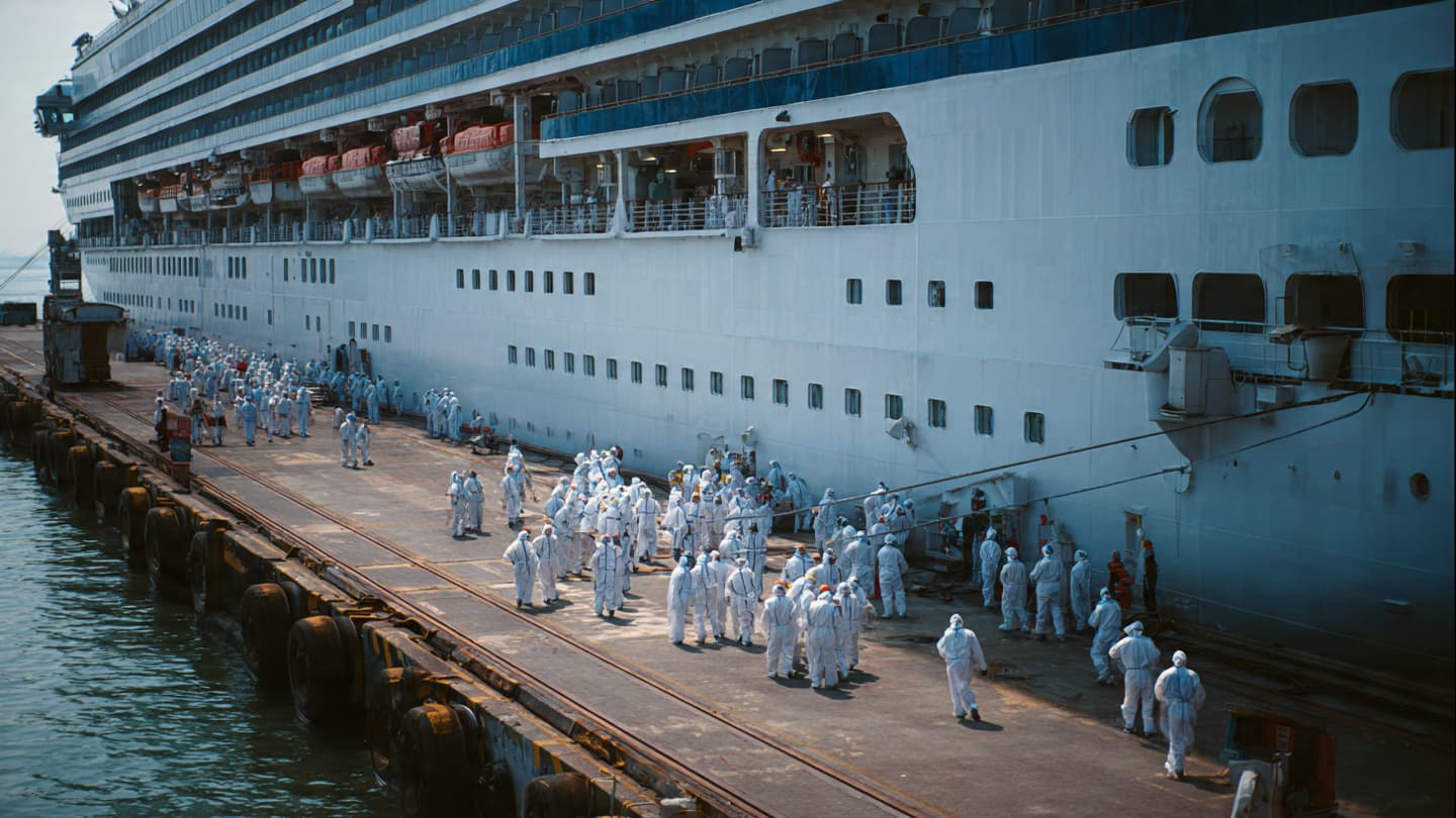 A Cruise Near France Turned Quietly Into a Public Health Precaution