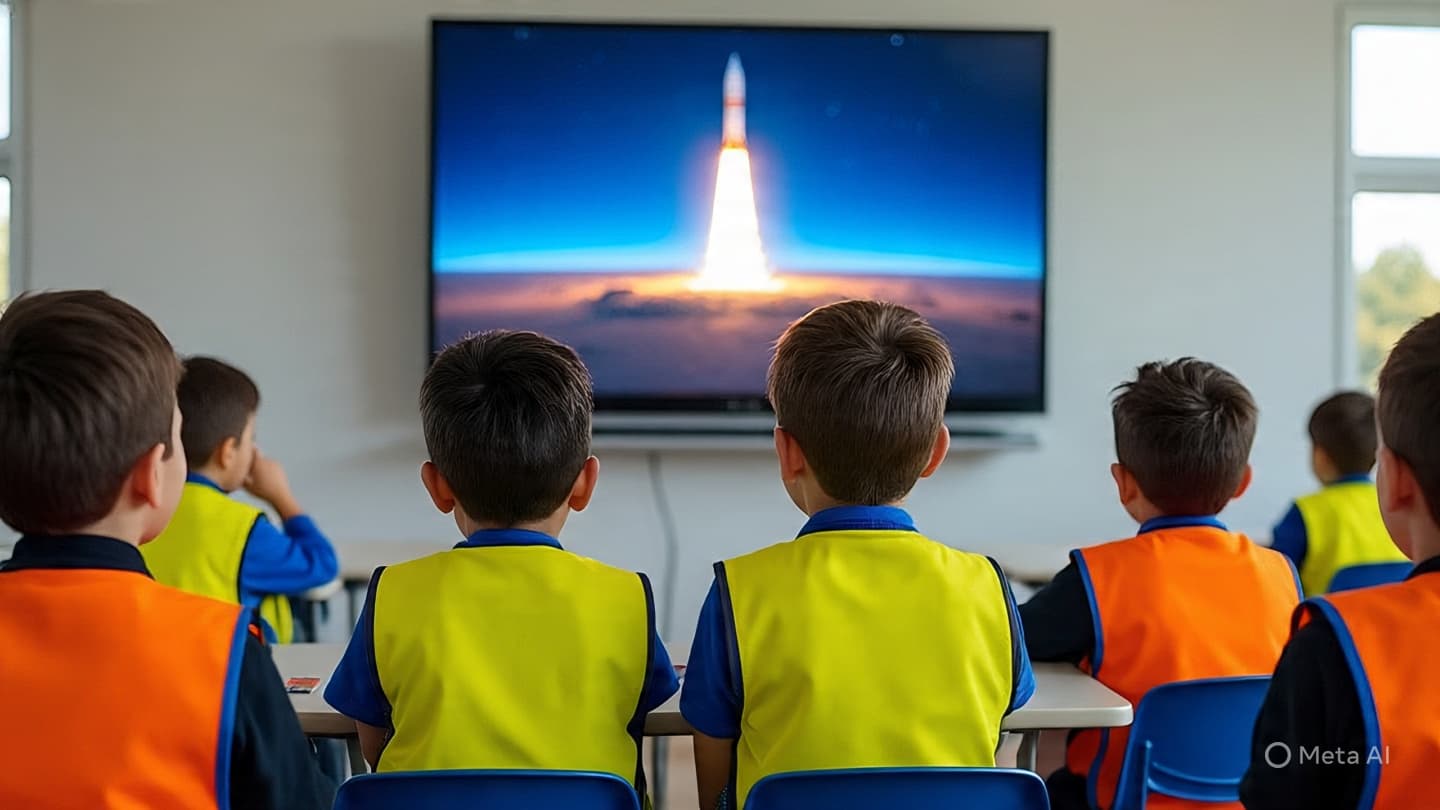 When the Moon becomes a classroom without walls for young dreamers