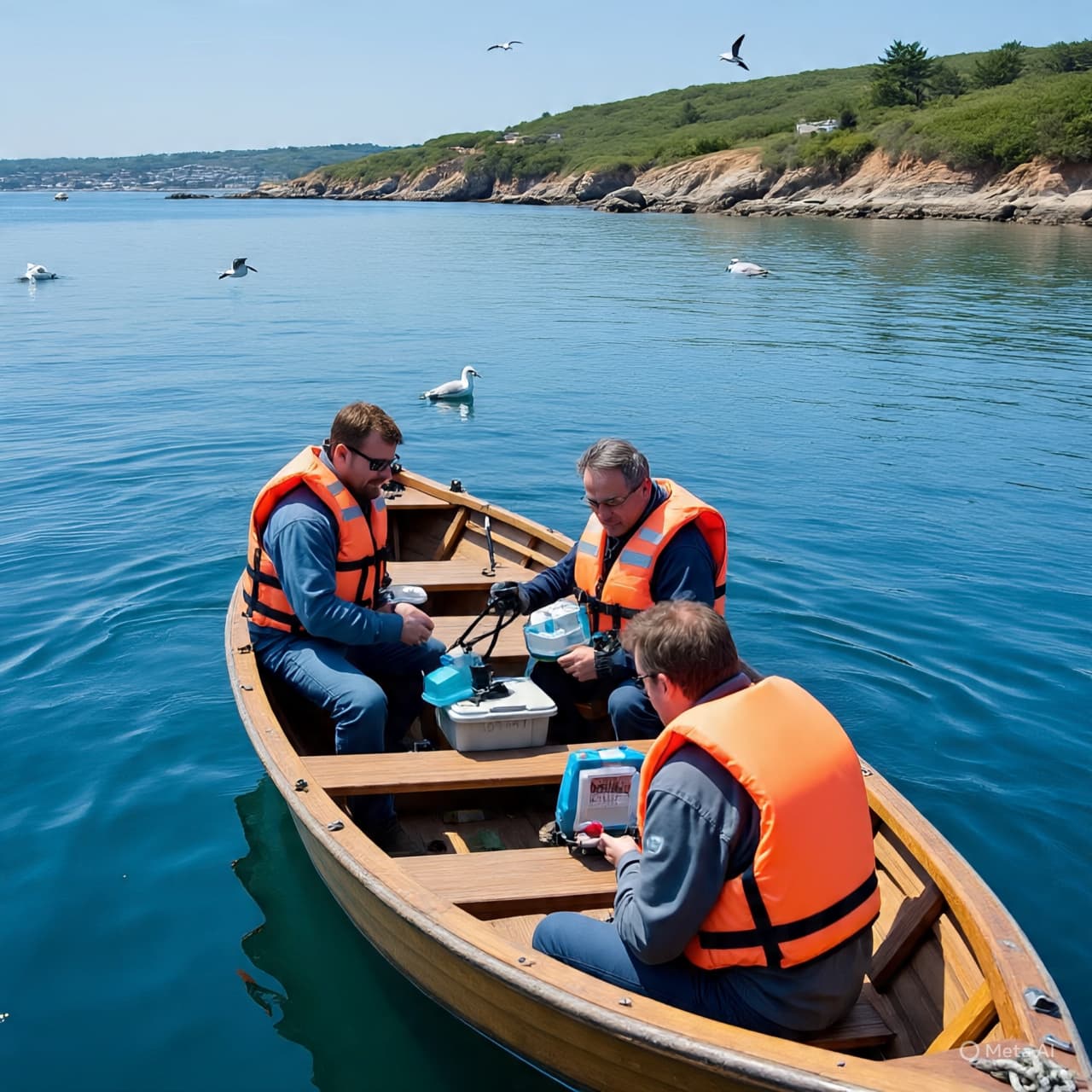 Of Spinning Silhouettes and Tides: The Quiet Birth of the First Wind Farm