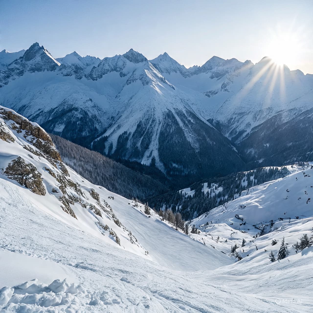 Beneath the White Silence, A Sudden Roar in the French Alps