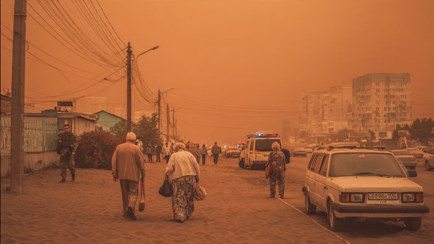 Under an Orange Sky: Flames, Fuel, and the Rhythm of Repeated Strikes