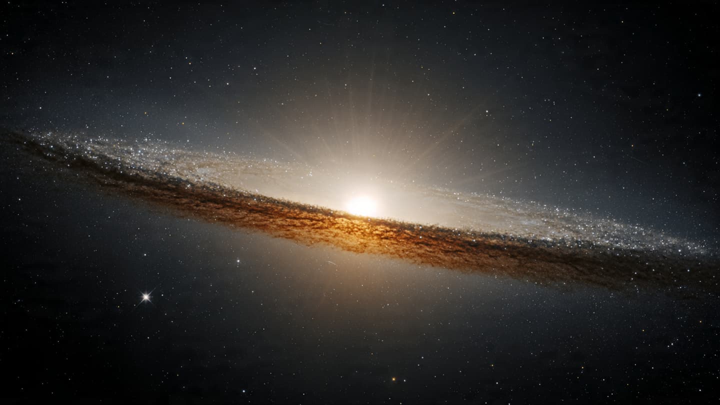 A galaxy shaped like memory reveals new light from distant silence