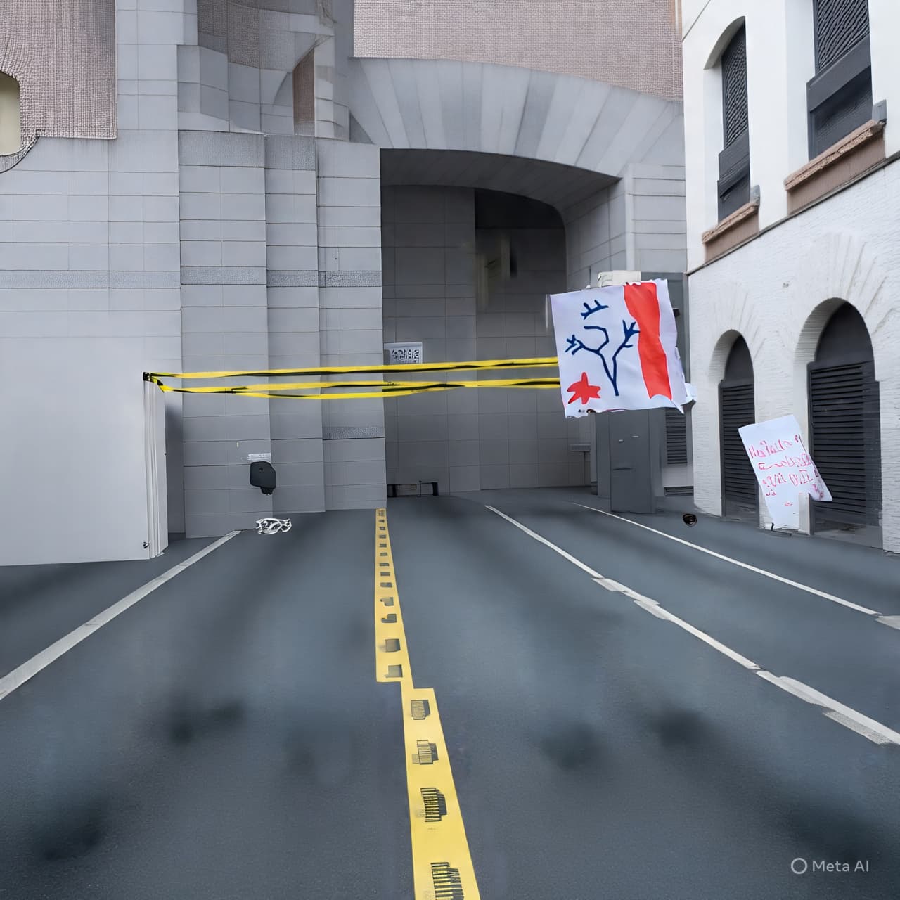 Where Silence Usually Holds: A Moment of Tension Outside a Jersey Mosque