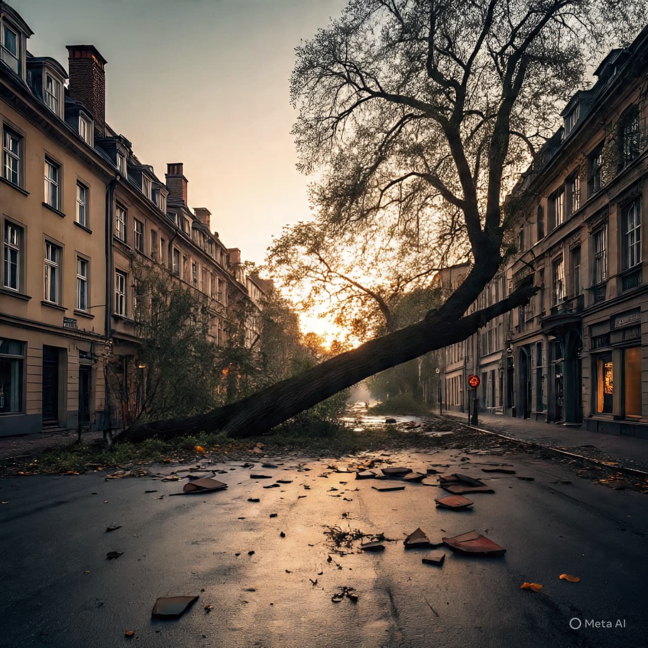 When the North Wind Claims the Night: Reflections on Hamburg’s Stormy Surge