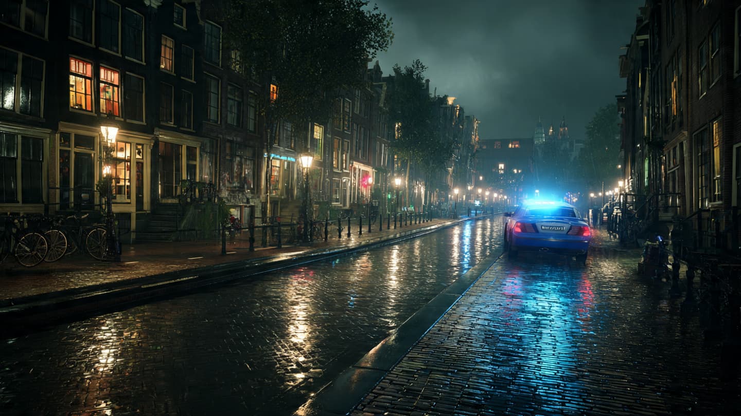 Between the Cobblestone and the Sudden Flight, A Narrative of a Shaken Evening