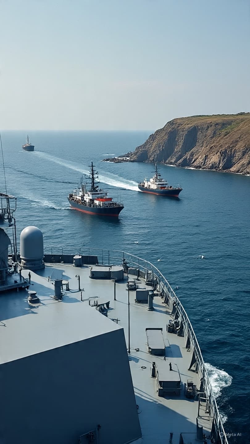 À travers des espaces étroits : Deux navires, un détroit et les limites silencieuses du contrôle