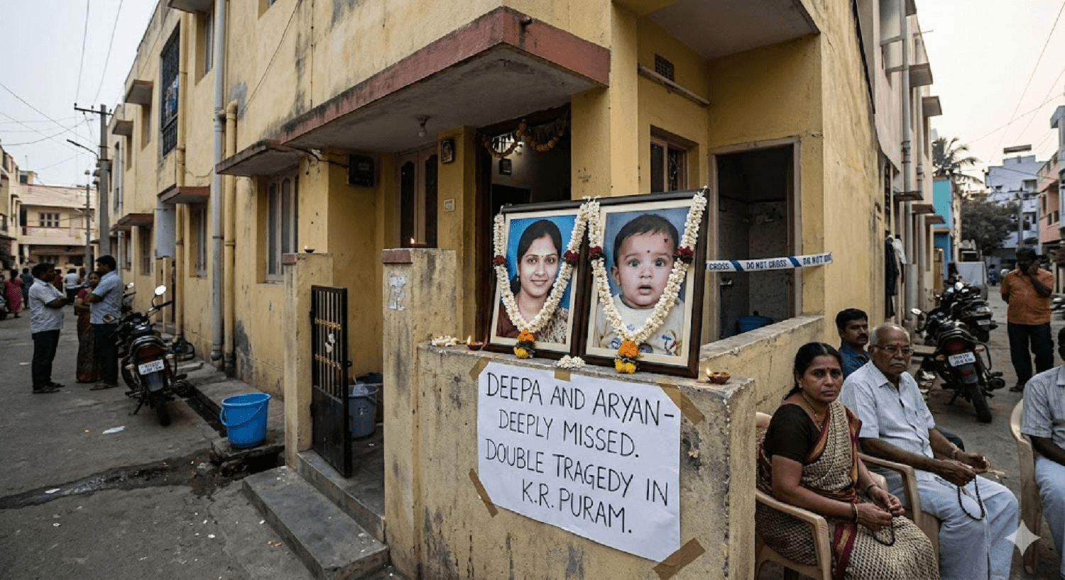 Double Tragedy in Bengaluru: Mother Ends Life After Infant’s Fatal Bathroom Accident