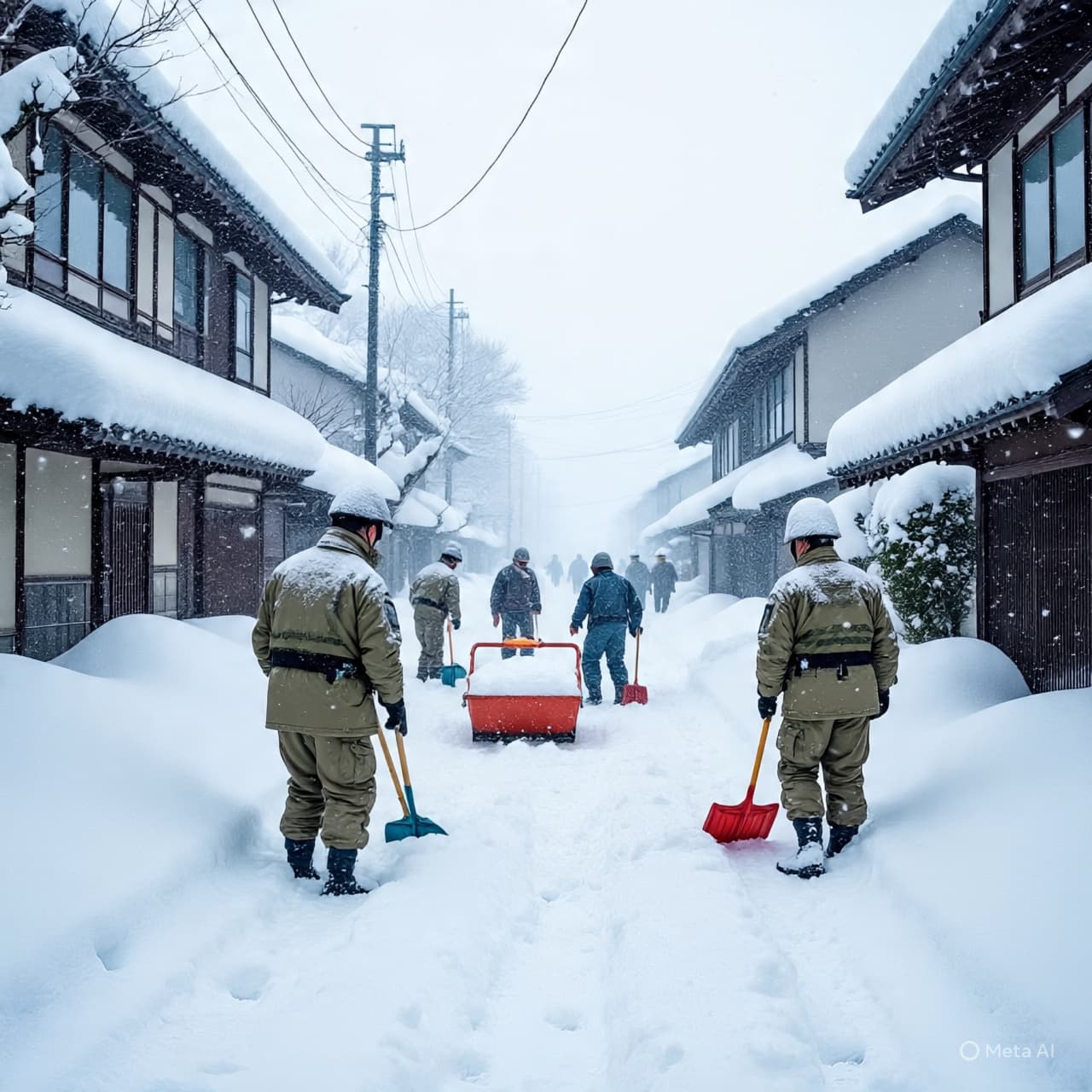 When Winter Pushes Back: Soldiers and Snow Plows Confront Japan’s Deadly Storms