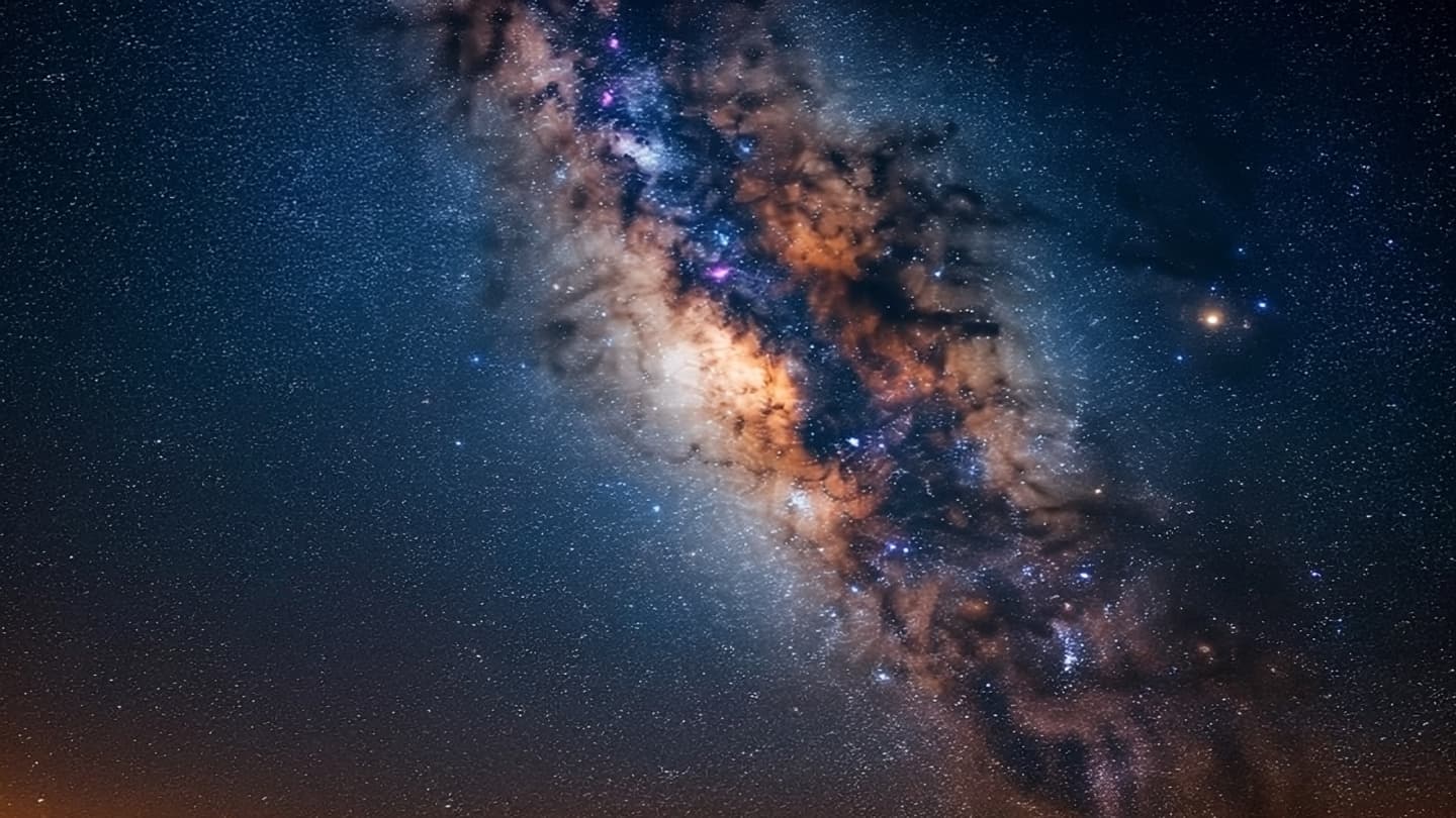 The Galaxy Whispers Through Hidden Lines That Point to Its Dark Heart