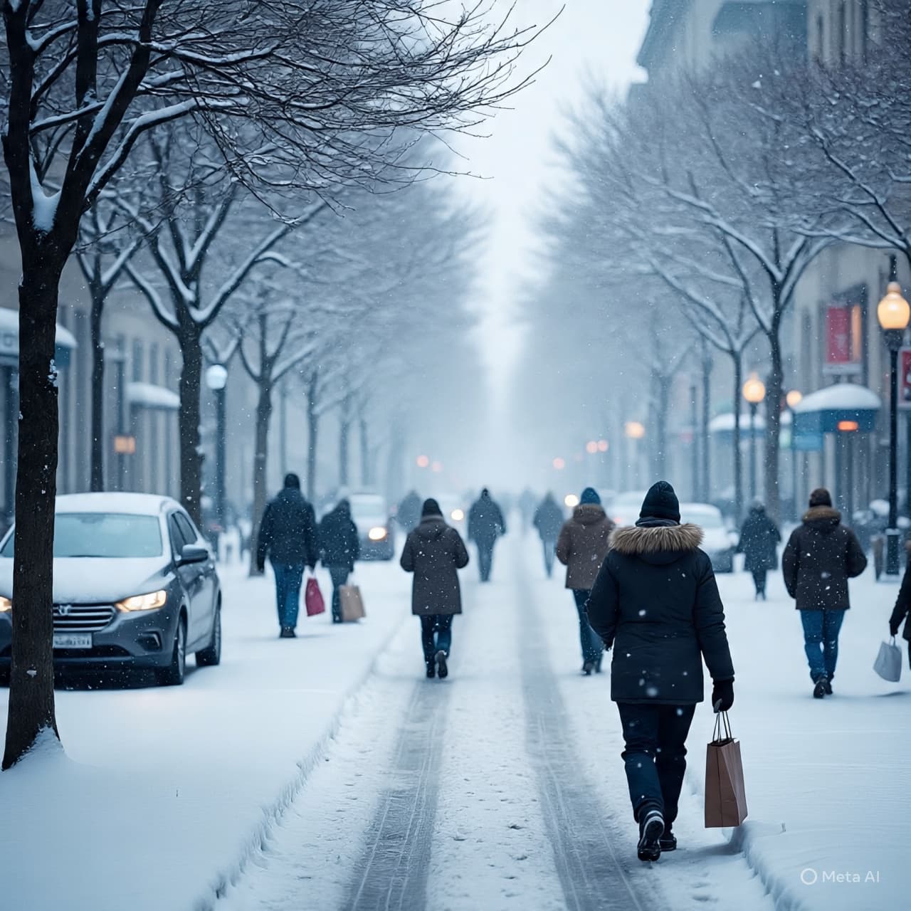 Between Gusts and Flakes: The City Awaits Winter’s Touch